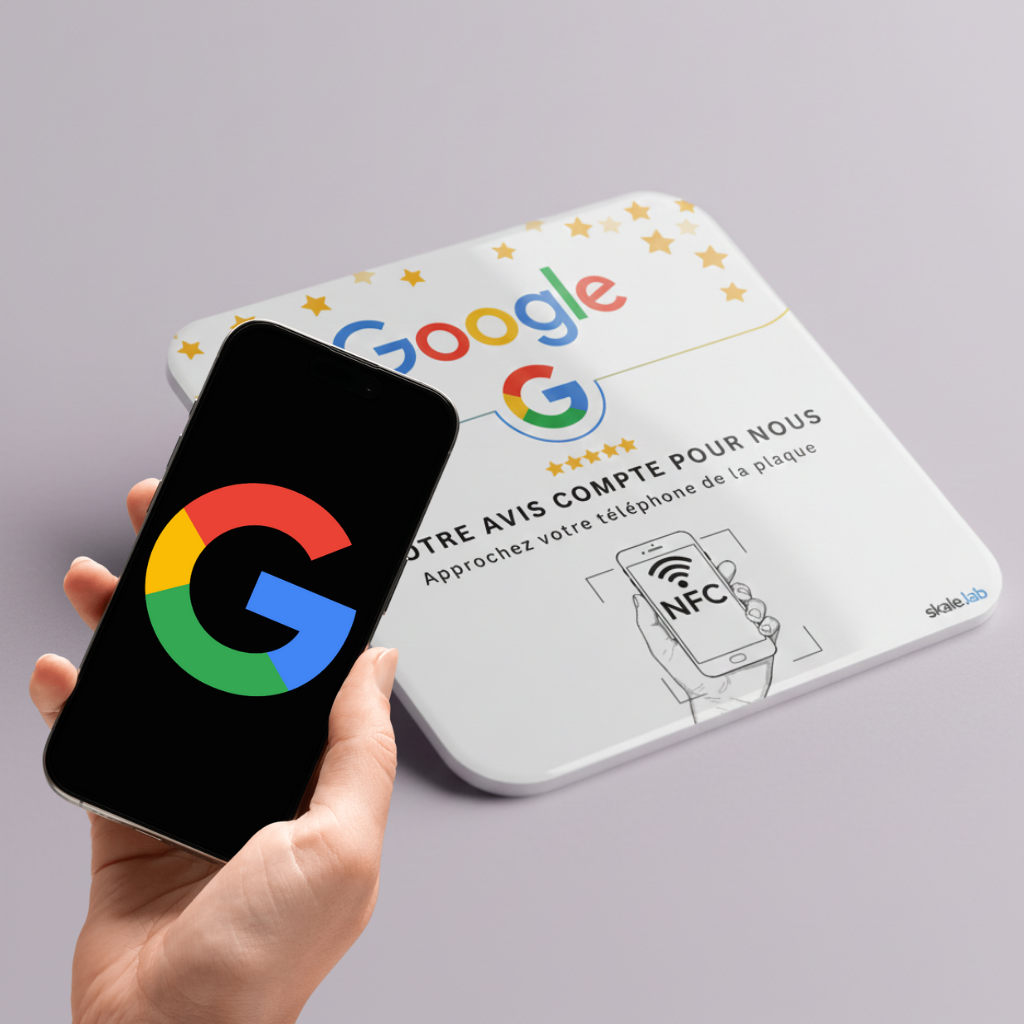 Scan plaque NFC avec smartphone